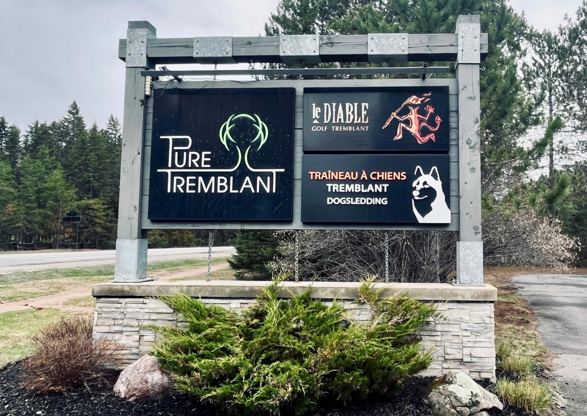 Condo Du Bonheur Mont-Tremblant Eksteriør bilde